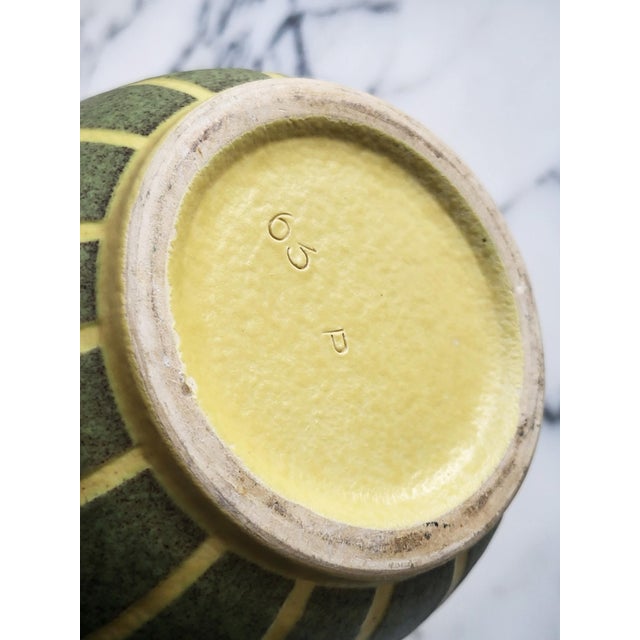 Mid-Century Modern German Pottery Vase, 1950s For Sale - Image 9 of 10