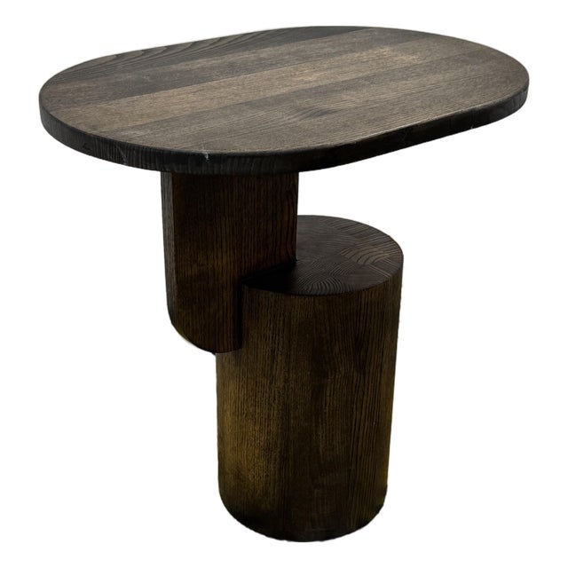 Ferm Living Insert Side Table, Black Stained Ash For Sale