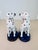 Victorian Late 19th Century Staffordshire Dogs, a Pair For Sale - Image 3 of 9
