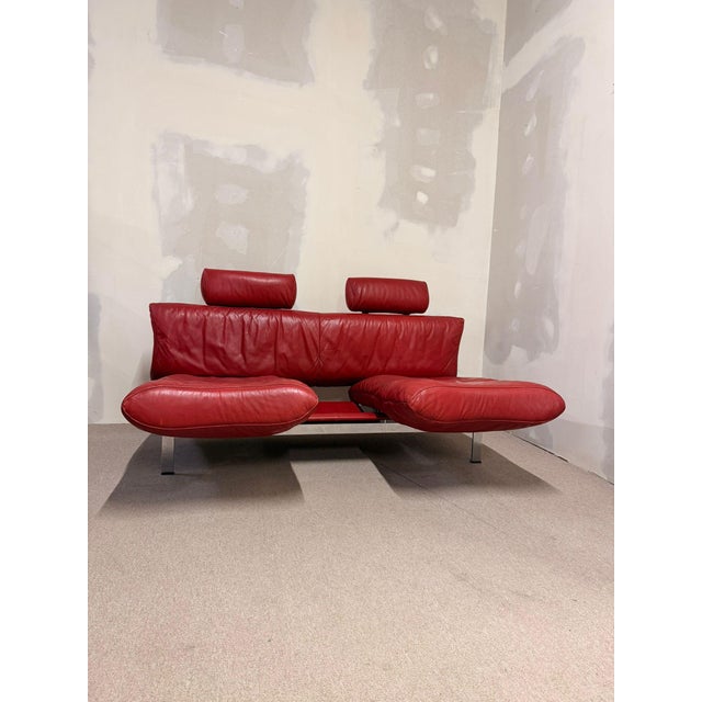 DS-140 Two-Seater Sofa in Leather from de Sede, 1980s For Sale - Image 6 of 18