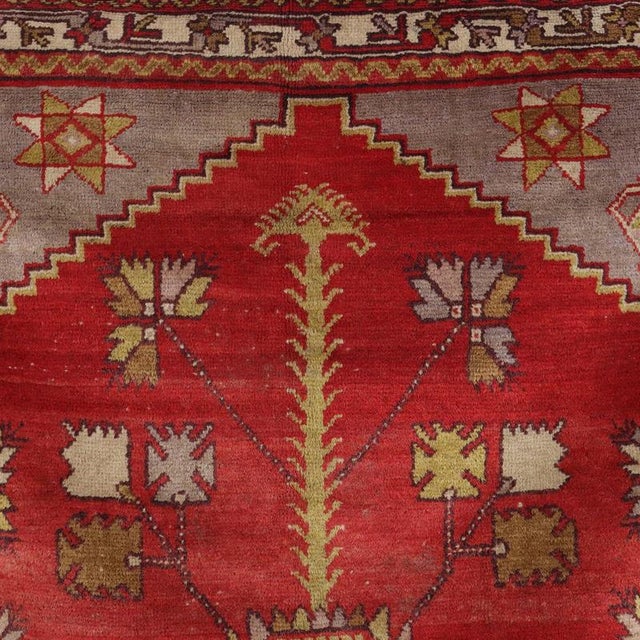 Antique Kula Rug in Wool For Sale - Image 4 of 8