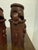 Chinese Antique Bamboo Hand Carved Basket Crab Decorative Brush Pots, Set of 4 For Sale - Image 10 of 12