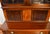 Beacon Hill 1930s Federal Style Mahogany Secretary Desk Hutch Display Cabinet Bookcase For Sale - Image 4 of 18