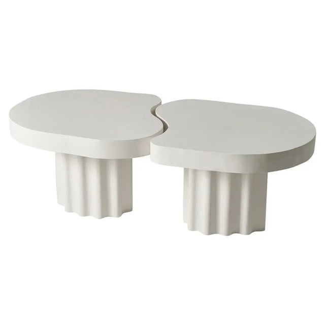 Organic Edge No. 1 Coffee Tables by Perler, Set of 2 For Sale - Image 9 of 9