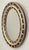 Irish Ebony and Gilt Oval Wall Mirror With Glass Studs (H 18 1/2 X W 14 1/2) For Sale In Austin - Image 6 of 10