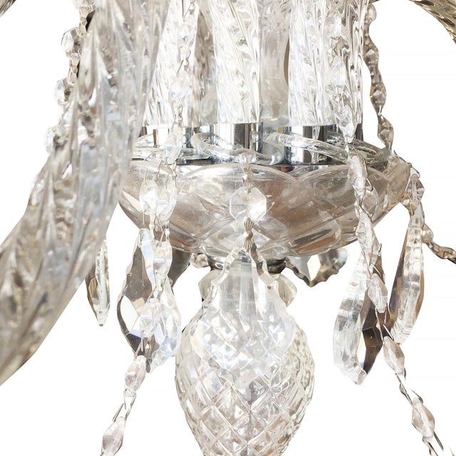 7Arm Electric Candelabra Crystal Table Lamps , Pair Chairish