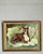 Late 20th Century Vintage Boho Original Oil Painting of a Boxer For Sale - Image 5 of 6