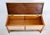 Traditional Early 20th Century Upholstered Steam Bent Oak Arts and Crafts Bench For Sale - Image 3 of 9