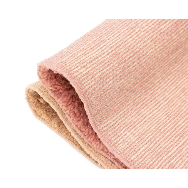 Textile Hand-Knotted Wool Premium Rug by Azele Studio For Sale - Image 7 of 9