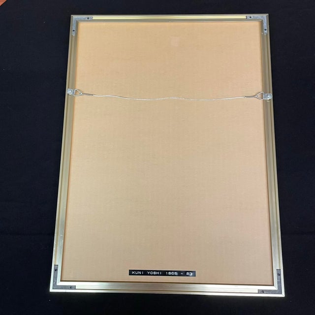 Framed Japanese Woodblock Print by Utagawa Toyokuni III (Kunisada), Ca. 1844–1860s For Sale - Image 13 of 13