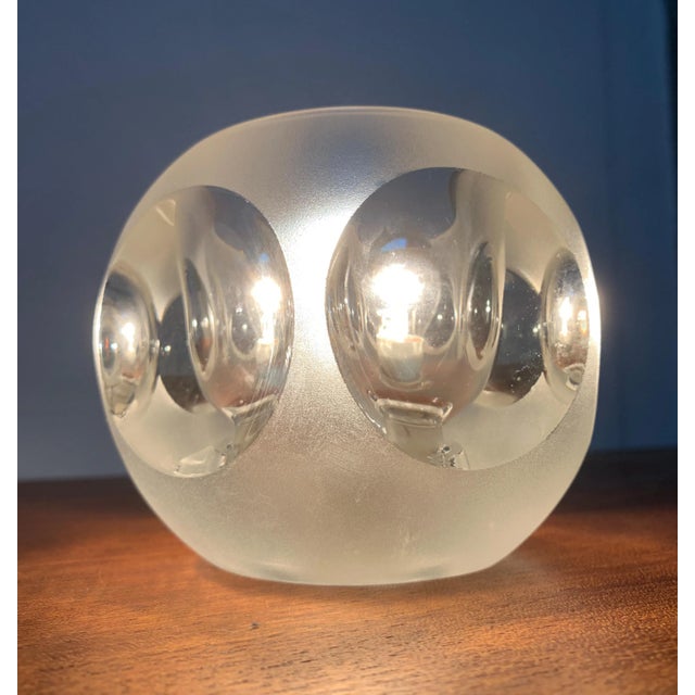 Vintage German Glass Table Lamps from Peill & Putzler, Set of 2 For Sale - Image 6 of 18