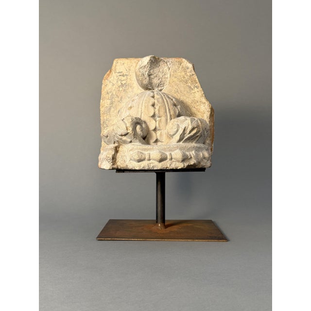 15th Century & Earlier Sculptural Fragment, Late 15th Century, Stone For Sale - Image 5 of 12