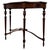 Early 20th Century Antique English Mahogany Serpentine Side Table For Sale - Image 3 of 10