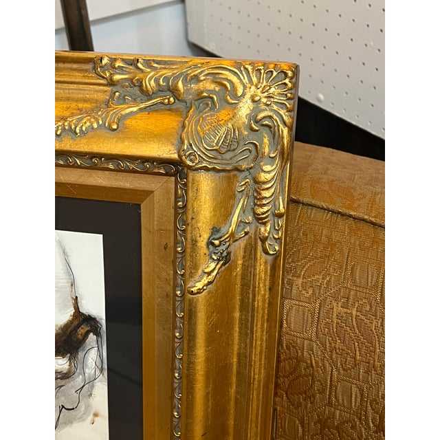 Mid-Century Modern 1980s Watercolor and Ink Mid Century Modern Marco Celotti, Italy & Pennsylvania For Sale - Image 3 of 9