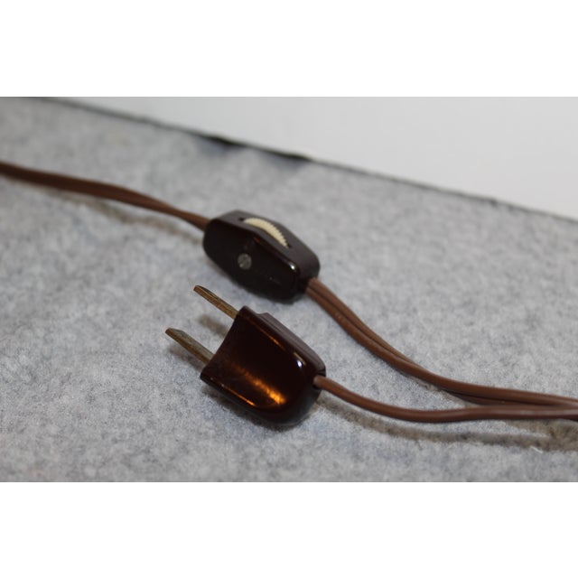 Copper on Quartz Accent Lamp For Sale - Image 4 of 6