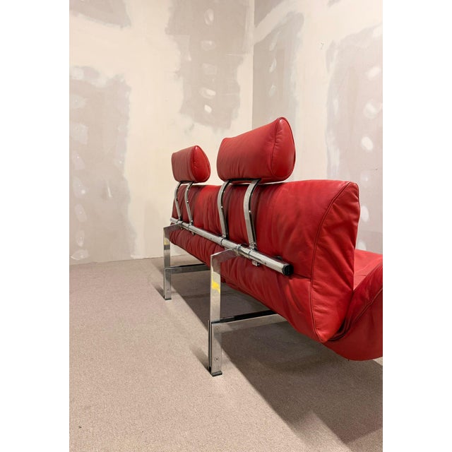 DS-140 Two-Seater Sofa in Leather from de Sede, 1980s For Sale - Image 10 of 18