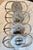 Pair of Urban Electric Large Nickel Bit Sconces With Linen Shades For Sale - Image 10 of 10