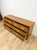 Vintage MCM Dixie Act 2 Campaign Style Dresser Brass Pulls Warm Wood Tone Lowboy For Sale - Image 11 of 14