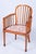 French Art Deco Armchair in Beech, 1930s For Sale - Image 9 of 9