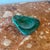 Mid-Century Modern Vintage Malachite Stone Catchall, Trinket Dish or Ashtray For Sale - Image 3 of 7