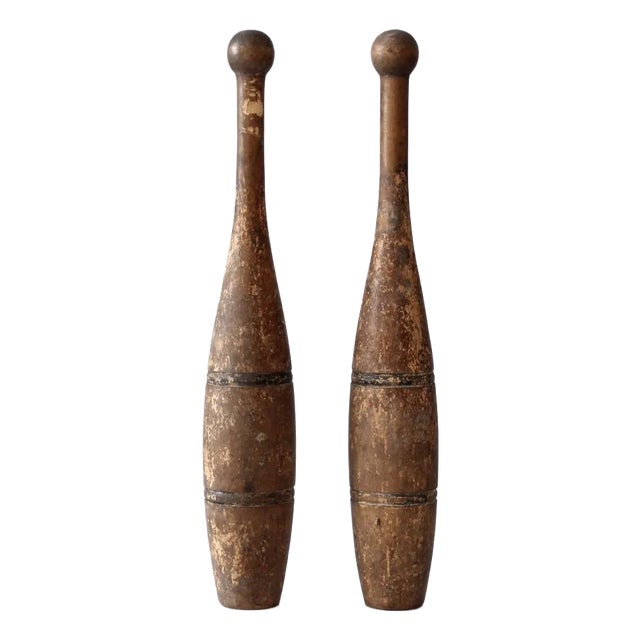 Antique Juggling Pins For Sale