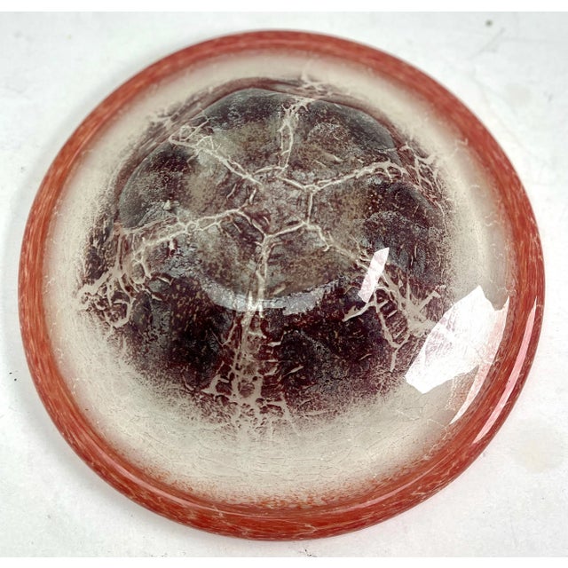 Ikora Art Glass Bowl attributed to Karl Wiedmann for WMF, Germany, 1930s For Sale - Image 6 of 9