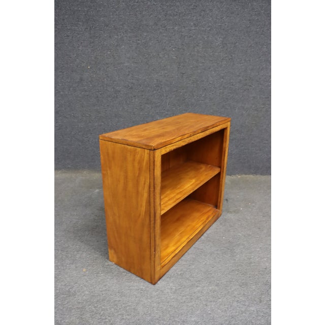 Brown Ethan Allen Cherry Low Bookcase For Sale - Image 8 of 10