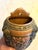 The Antique Roseville Florentine Large Wall Pocket from 1924 is a charming piece of decorative pottery that showcases the...