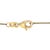 Enchant your senses with this exquisite bracelet, exquisitely crafted in radiant 14K yellow gold. At every turn of your...