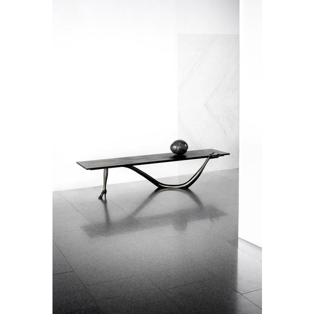 Elevate your space with the rare and exquisite Salvador Dali Leda low table, a true masterpiece of art and design....