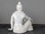 Vintage Guan Yin Figurine in Porcelain Numbered For Sale - Image 4 of 7
