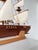 Wood Vintage Model Boat, 1970 For Sale - Image 7 of 18