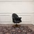 Black Classic English Chesterfield Desk Chair in Black For Sale - Image 8 of 8