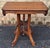 Victorian Late 19th Century Victorian Eastlake Style Walnut Side Table For Sale - Image 3 of 8