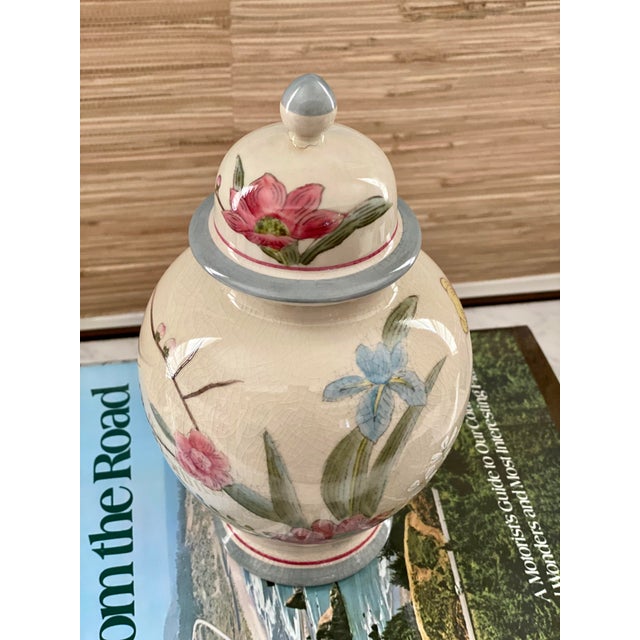 Andrea by Sadek Floral Ginger Jar Chairish