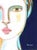 A modern abstract portrait painting of a young lady with a hint of cubism. This is one painting from a series inspired by...