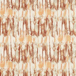 Harlequin Eco Takara Fabric in Baked Terracotta/Rust