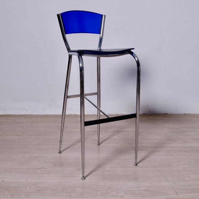 Mimì Stool by Enrico Baleri for Baleri Italia, 1990s, in Good conditions. Designed 1990 to 1999 This piece has an...
