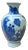 Chinese Red Blue White Porcelain Hand-Painted Graphic Small Vase For Sale