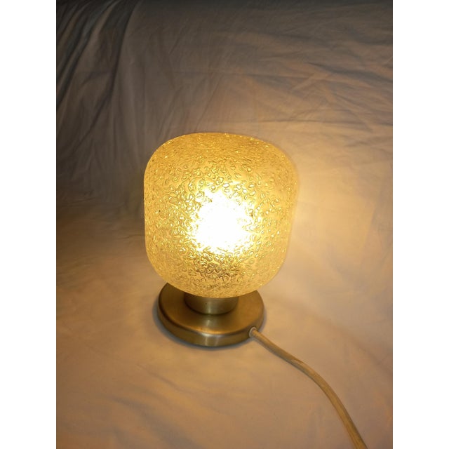 Table Lamp in Aluminum and Glass from Doria Leuchten, Germany, 1970s For Sale - Image 4 of 10