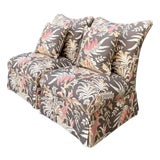 Brunschwig and Fils “Seychelles” Cotton Print Slipper Chairs For Sale