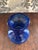 Vintage Hyacinth Cobalt Glass Forcing Vase For Sale - Image 4 of 6