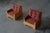 Rustic Oak Lounge Chairs, France, 1960s, Set of 2 For Sale - Image 4 of 14