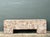 Late 20th Century Vintage Geometric Patterned Wood Bench For Sale - Image 5 of 12