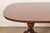 John Stuart Georgian Oak Double Pedestal Extension Dining Table, Newly Refinished For Sale - Image 10 of 14