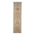 Persian Sultanabad Wool 3x12 Khaki, Slate, & Rust Handmade Runner Rug #1142113 For Sale