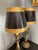 Traditional Pair of Bronze Candlesticks Adapted as Lamps, 19th Century For Sale - Image 3 of 8