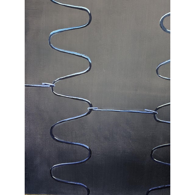Tommy Taylor "Hostel #2" Contemporary Neutral Toned Realistic Close Up of Mattress Springs, 2023 For Sale In Houston - Image 6 of 9