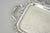 Victorian Vintage Old English Poole Silver Plated Footed Narrow Serving Platter Bar Tray For Sale - Image 3 of 17