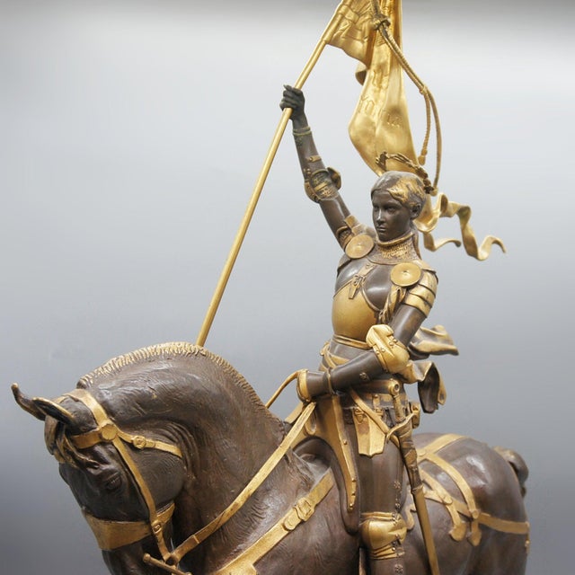 Joan of Arc from Emmanuel Fremiet, 1880s For Sale - Image 9 of 14